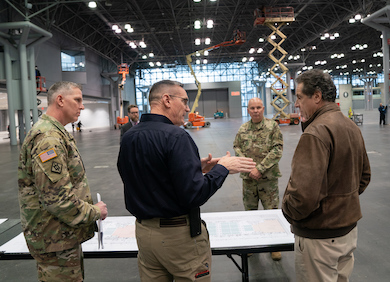 NYC's Javits Center Gets Retooled as Covid-19 Field Hospital